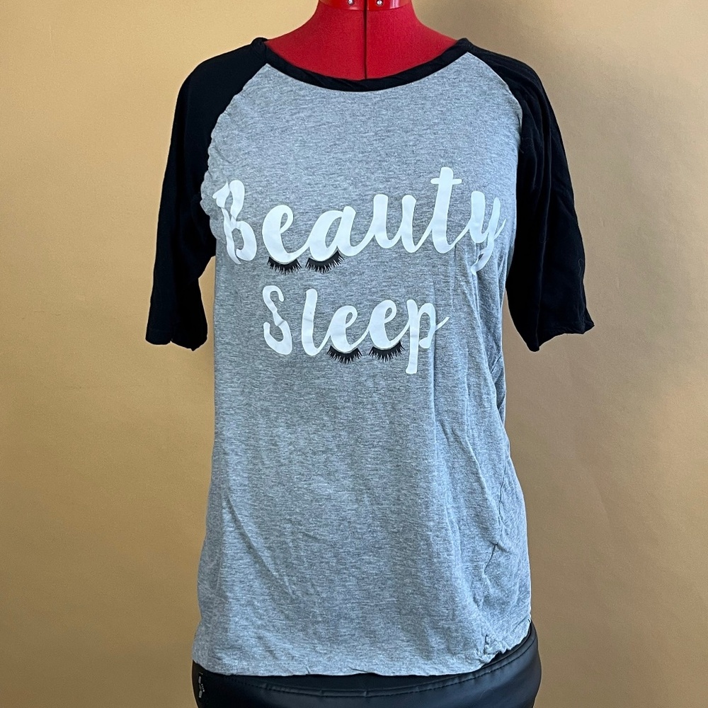 Grey Just Love "Beauty Sleep" Sleep Shirt – Size Large